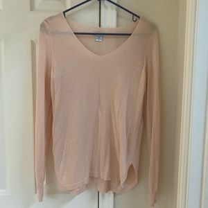 BarIII pink sweater